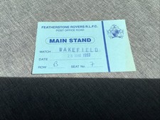 Featherstone rovers wakefield for sale  LEEDS