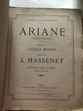 Massenet jules ariane d'occasion  La Chapelle-Saint-Mesmin
