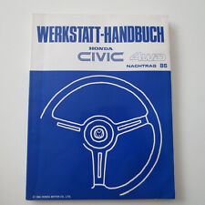 Werkstatthandbuch nachtrag hon gebraucht kaufen  Oldenburg (Oldenburg)