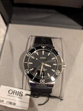 Relógio masculino automático Oris Aquis Date 43,5 mm 01 733 7730 4134-07 4 24 mostrador preto comprar usado  Enviando para Brazil