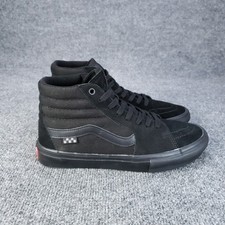 Tênis Vans SK8 Hi Shoes Masculino Tamanho 8.5 Triplo Preto Casual com Cadarço Skate 500714 comprar usado  Enviando para Brazil
