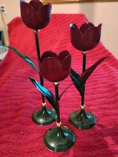 vintage tulip candle holder for sale  Jacksonville
