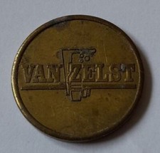 Vaassen Gelderland Niederlande van Zelst Werkzeugbau Metallwaren Token Jeton Me, usado comprar usado  Enviando para Brazil