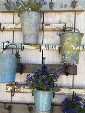 Vintage galvanised distressed for sale  SEVENOAKS