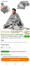 Couverture thermique urgence d'occasion  Gennevilliers