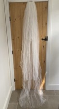 Vintage bridal veil for sale  ROBERTSBRIDGE