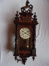 Pendule ancienne bois d'occasion  Hasnon