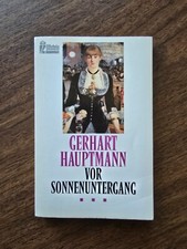 Sonnenuntergang gerhart hauptm gebraucht kaufen  Frankfurt am Main