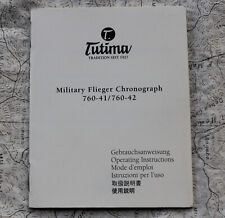 Tutima instructions commando for sale  BRISTOL