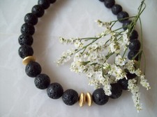 Collier lava stein gebraucht kaufen  Burgau