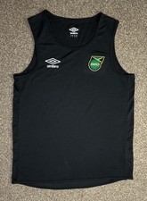 Usado, Colete de Treinamento Umbro de Futebol Jamaica, Grande, Excelente Estado comprar usado  Enviando para Brazil