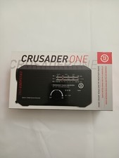 Manivela Crusader One Hand + Solar 72HR NOAA / AM / FM clima de emergência - PRETO comprar usado  Enviando para Brazil