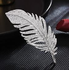 Crystal feather leaf for sale  ROMSEY
