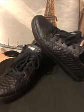 DSQUARED2 Men's Black Croc Leather Sneakers UK 9 na sprzedaż  PL