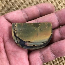 Céu estrelado sobre o lago - Pingente cênico de jaspe Cherry Creek cabine ou contas 8780- comprar usado  Enviando para Brazil