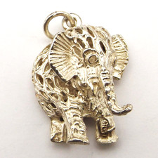 Elephant sterling silver for sale  LIVINGSTON