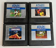 Lote de 4 jogos Atari 5200 Vanguard Pac-Man tênis e invasores espaciais trabalho testado comprar usado  Enviando para Brazil