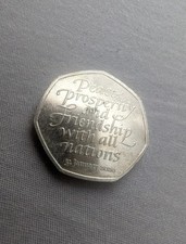 Brexit 50p pence for sale  BIRMINGHAM