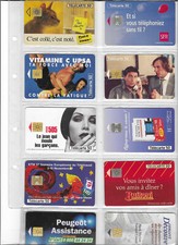 Lot télécartes utilisées d'occasion  Bastia-