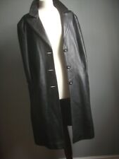 Real leather trench for sale  MATLOCK