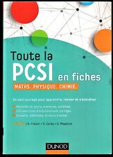 Pcsi fiches maths. d'occasion Pcsi fiches maths. d'occasion  Monpazier