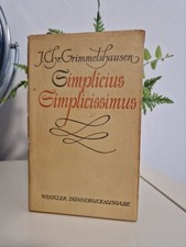 Simplicissimus chr grimmelshau gebraucht kaufen  Wunstorf
