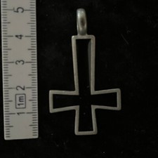 Umgedrehtes kreuz kettenanhän gebraucht kaufen  Neukirchen b.Sulzbach-Rosenberg