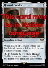 Mtg horn gondor usato Mtg horn gondor usato  Bari