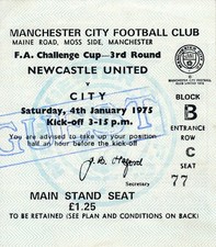 Ticket manchester city for sale  LONDON