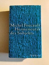 Michel foucault hermeneutik gebraucht kaufen  Bad Vilbel