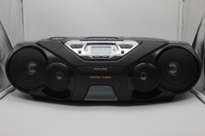 Philips AZ1574 CD Player, Rádio AM/FM e Boombox Portátil de Fita TESTADO E FUNCIONANDO! comprar usado  Enviando para Brazil