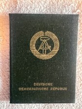 Ddr blanko ausweis gebraucht kaufen  Neubrandenburg