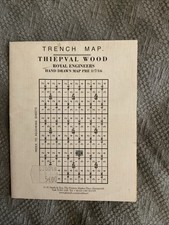 Trench map thiepval for sale  PRESTON