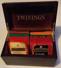 Wooden tea box....twinings for sale  MARGATE