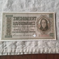 200 karbowanez 1942 gebraucht kaufen  Hannover