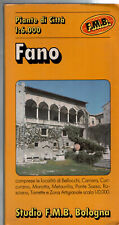 Cartina stradale fano usato  Piacenza