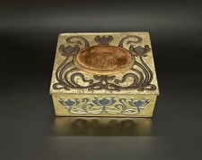 Pin Dunmore's Art Nouveau almofada lata biscoito c.1910-15 comprar usado  Enviando para Brazil