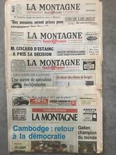 Journal montagne clermont d'occasion  Ambert