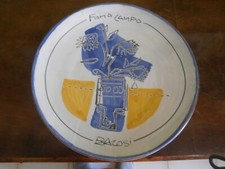 Piatto artistico ceramica usato  Cividale del Friuli