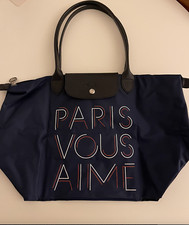 Longchamp pliage blue d'occasion  Expédié en Belgium