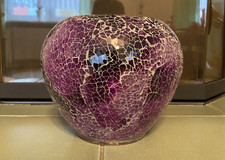 Mosaikglas vase violett gebraucht kaufen  Niederorschel