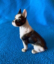 Estatueta vintage bone china boxer boston terrier comprar usado  Enviando para Brazil