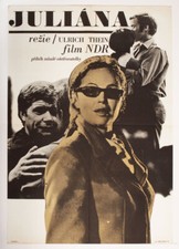 Usado, Pôster de arte original grande filme Jule Julia Juliane 1973 tcheco impressão vintage comprar usado  Enviando para Brazil