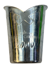 Balde de gelo vintage Y2K 2000 Moet Chandon champanhe alumínio polido prata comprar usado  Enviando para Brazil