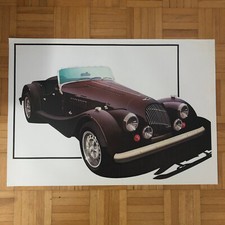 Pôster de carro vintage Morgan Roadster - Arte de parede automotiva britânica clássica retrô comprar usado  Enviando para Brazil