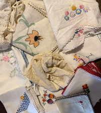 CONSTRUA SEU LOTE DE LENÇÓIS VINTAGE BORDADO DE CROCHÊ NÚCLEO DA VOVÓ 5,99 ENVIO TOTAL comprar usado  Enviando para Brazil