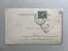 Cartolina regno annullo usato  Saronno