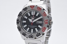 [N ESTADO PERFEITO]Seiko 5 Sports 7S36-03D0 Baby Monster relógio masculino automático mostrador preto comprar usado  Enviando para Brazil