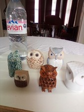 Small owl figurines for sale  LONDON