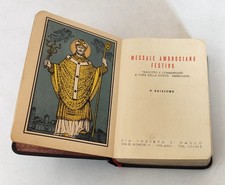 Messale ambrosiano festivo usato  Italia